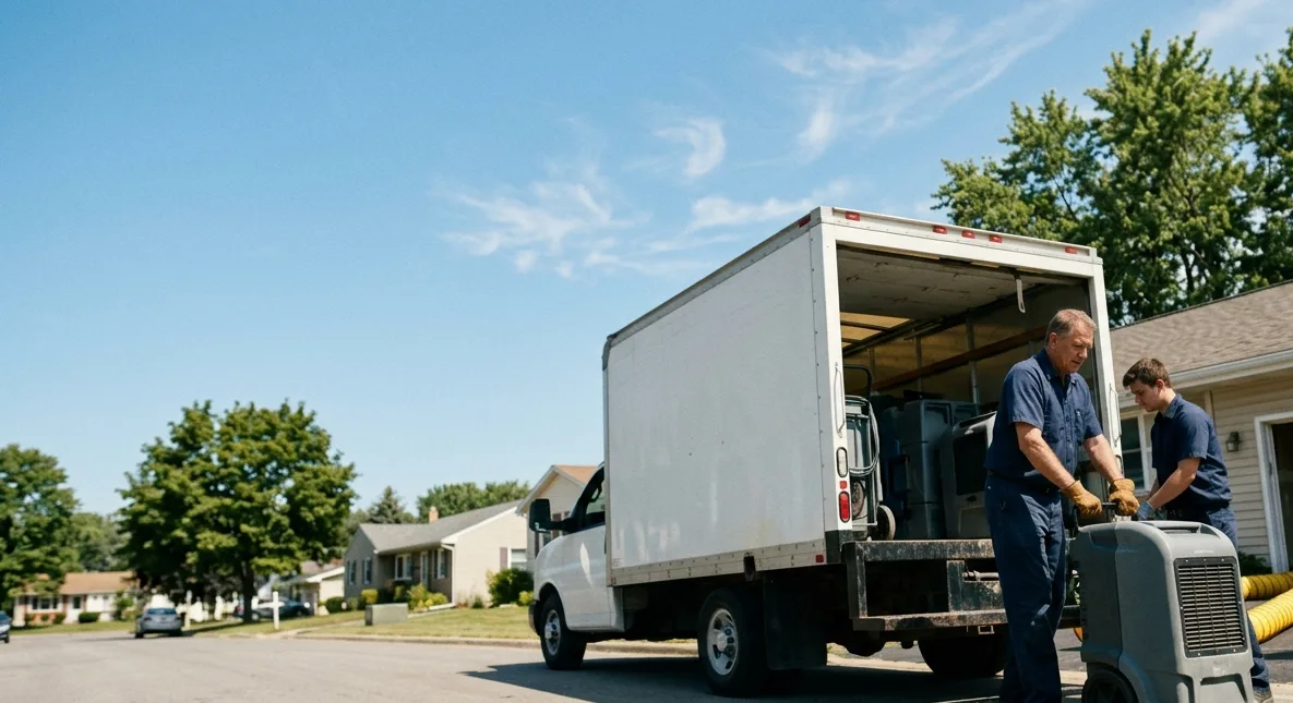 Water Damage Cleanup in Silver Lake, IN near me
